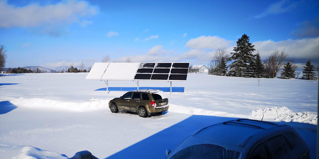 Panneaux solaires et neige: connaissez vous l'effet Albedo?