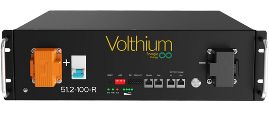 Batterie au lithium 51.2V 100A Rackmount de Volthium - Autochauffante