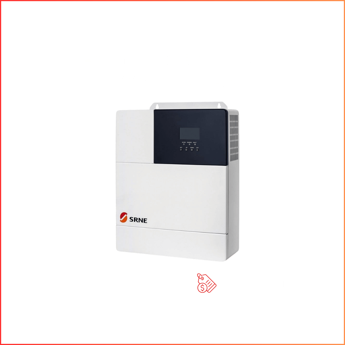 Appareil tout en un 24V / 3000W de SRNE