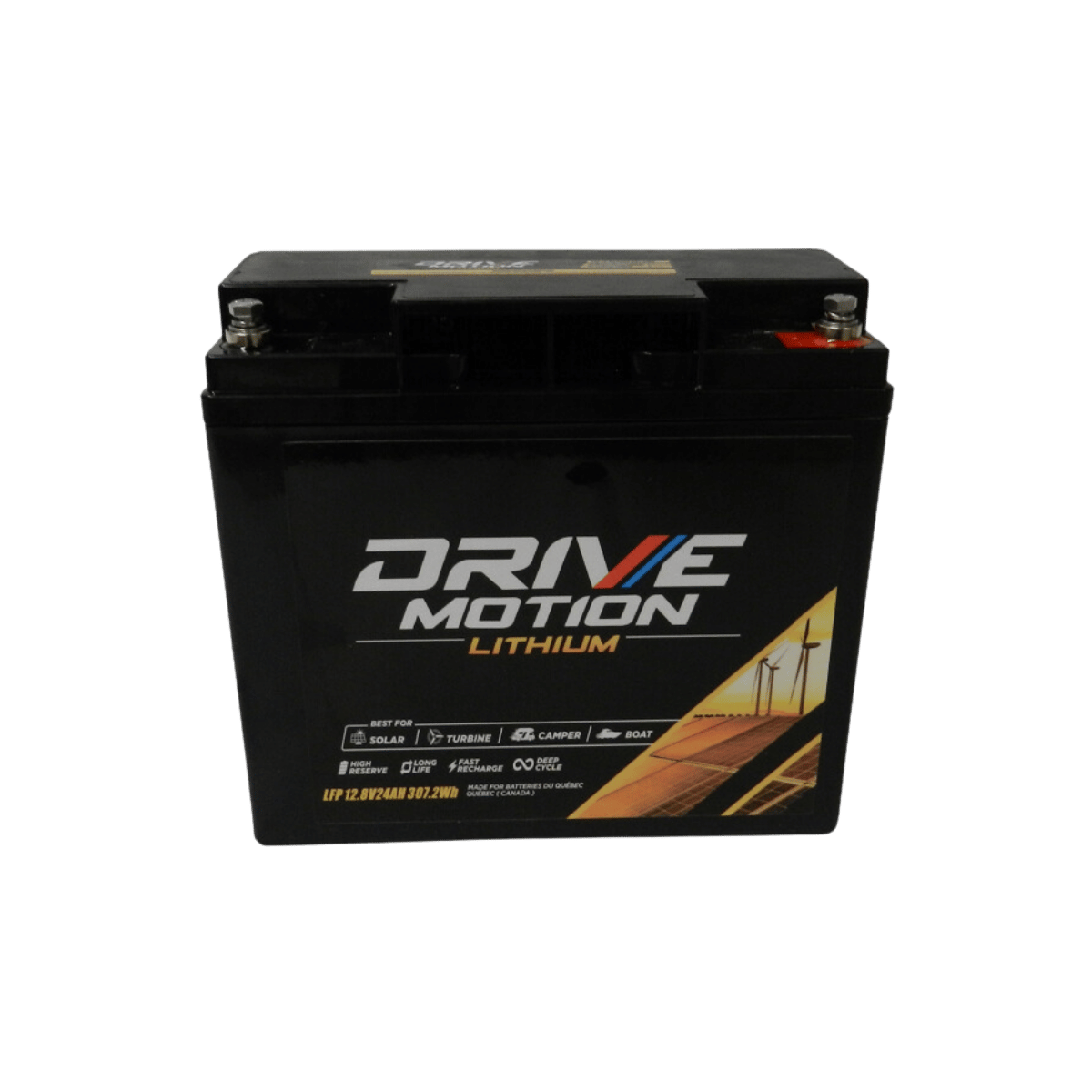 BATTERIE LITHIUM PHOSPHA LIFEPO4 12V 20AH DE RITAR