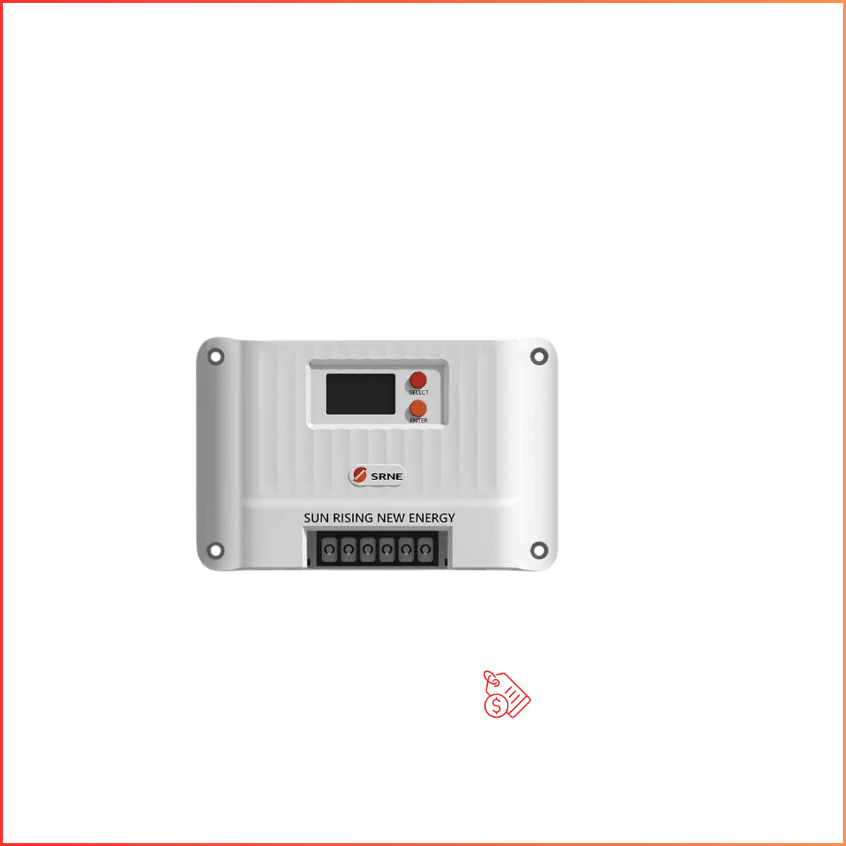 Régulateur solaire Shiner MPPT avec Bluetooth - 30A