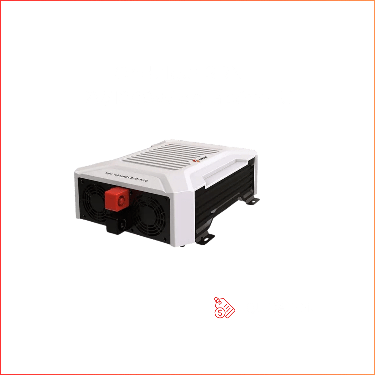 Onduleur SRNE 12V / 1000W de la série IU