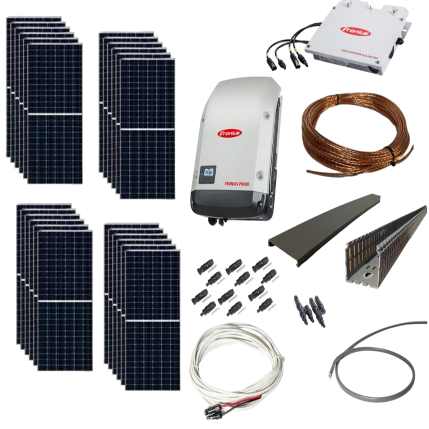 Solar Energy System on Network (BATTERY-free) - 11.7KW