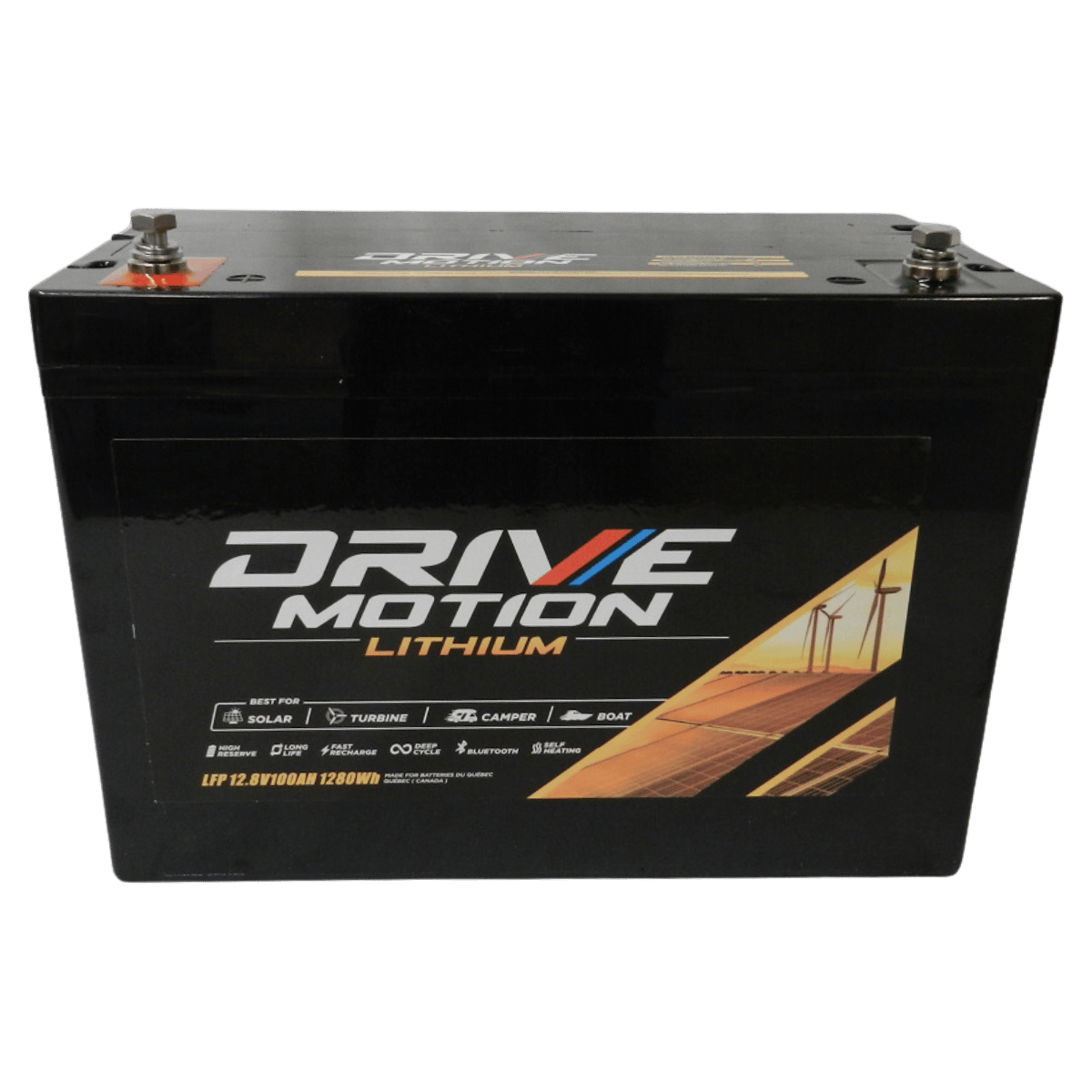 BATTERIE LITHIUM PHOSPHA LIFEPO 12V 100AH DE RITAR