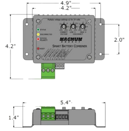 Combinateur de batterie intelligent Magnum