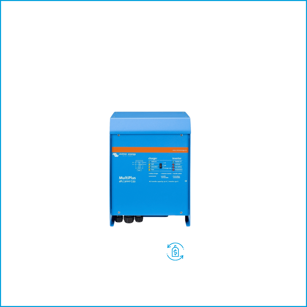 Onduleur/Chargeur Quattro 120V / 3000W VE.Bus de Victron