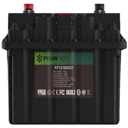 BATTERIE AU LITHIUM 12V 100A AUTOCHAUFFANTE ET AVEC BLUETOOTH DE PYLONTECH