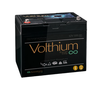 BATTERIE AVENTURA 12V 100AH AUTOCHAUFFANTE DE VOLTHIUM