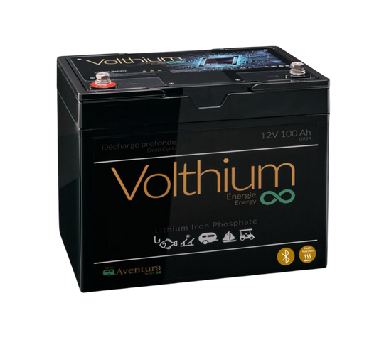 BATTERIE AVENTURA 12V 100AH AUTOCHAUFFANTE DE VOLTHIUM