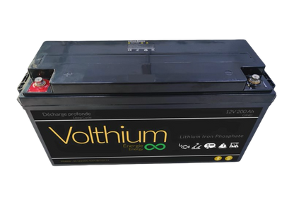 BATTERIE AVENTURA 12V 200AH AUTOCHAUFFANTE DE VOLTHIUM